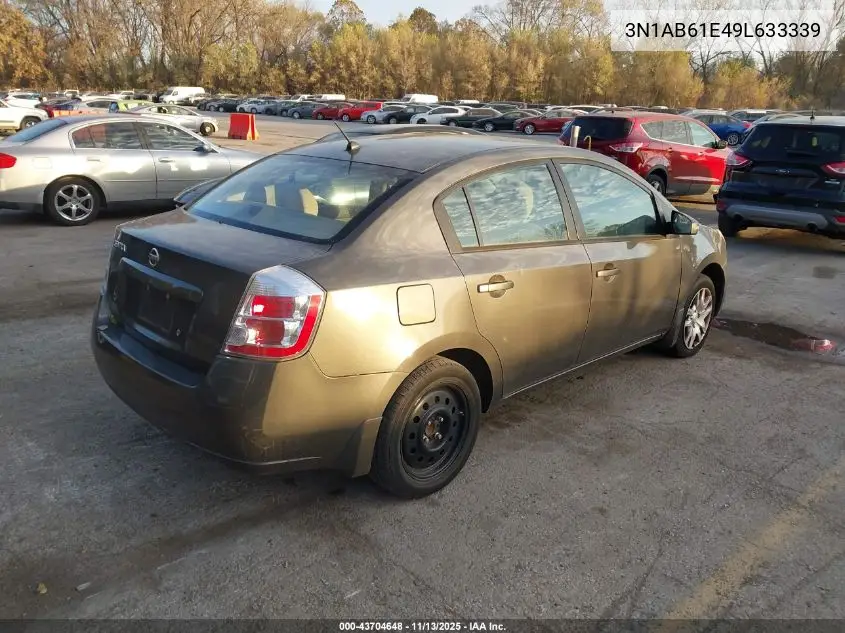 3N1AB61E49L633339 2009 Nissan Sentra 2.0S