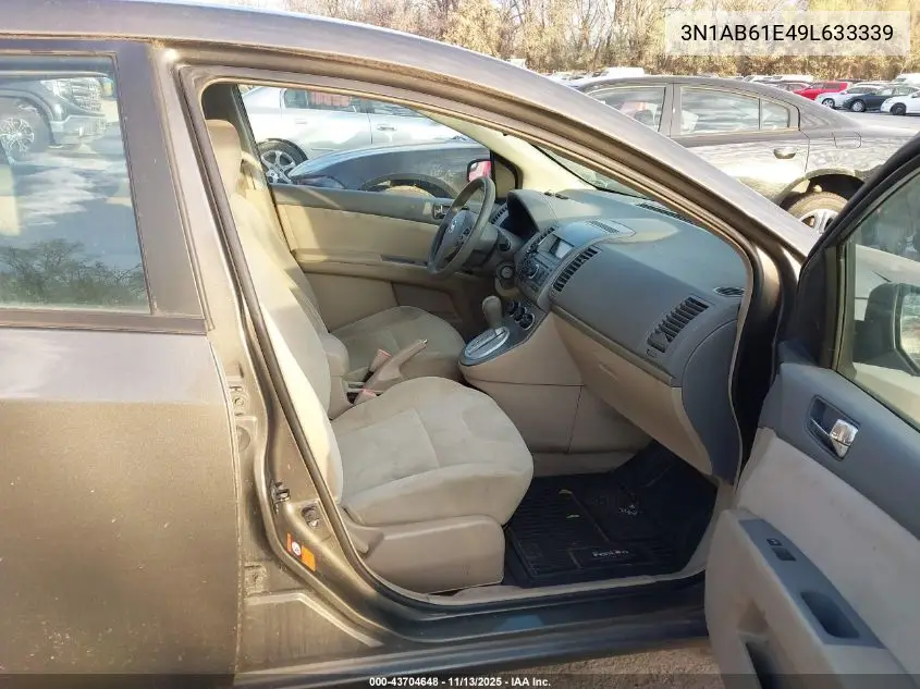 3N1AB61E49L633339 2009 Nissan Sentra 2.0S