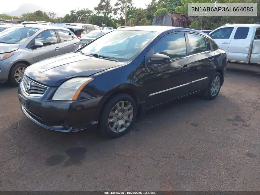 3N1AB6AP3AL664085 2010 Nissan Sentra 2.0S