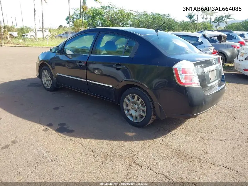 3N1AB6AP3AL664085 2010 Nissan Sentra 2.0S