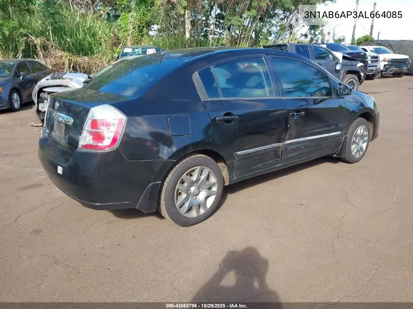3N1AB6AP3AL664085 2010 Nissan Sentra 2.0S