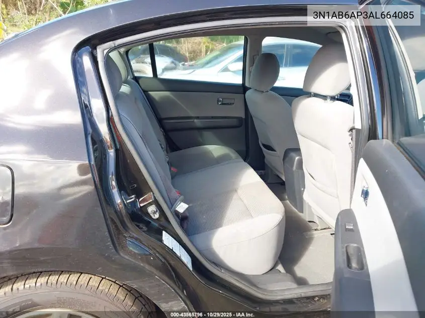 3N1AB6AP3AL664085 2010 Nissan Sentra 2.0S