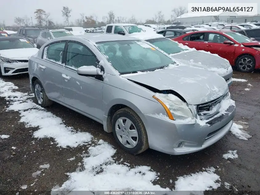 3N1AB6AP9AL654127 2010 Nissan Sentra 2.0