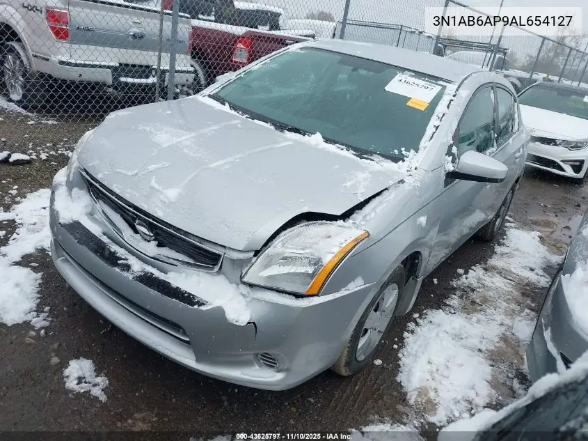 3N1AB6AP9AL654127 2010 Nissan Sentra 2.0