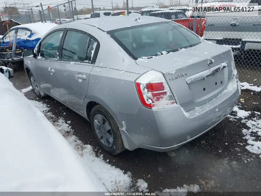 3N1AB6AP9AL654127 2010 Nissan Sentra 2.0