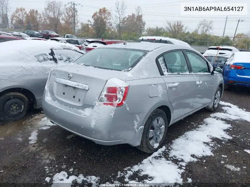 3N1AB6AP9AL654127 2010 Nissan Sentra 2.0
