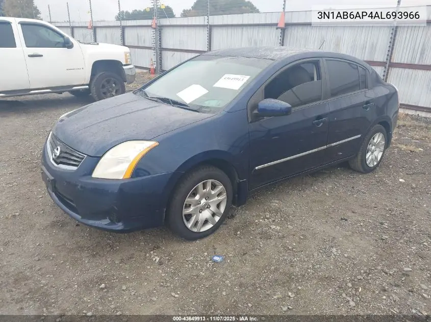 3N1AB6AP4AL693966 2010 Nissan Sentra 2.0S