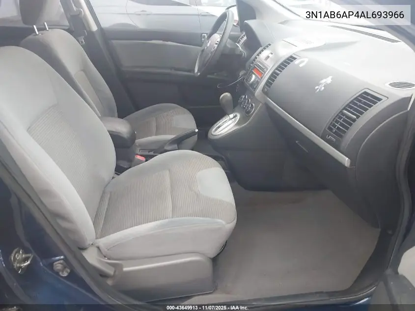 3N1AB6AP4AL693966 2010 Nissan Sentra 2.0S