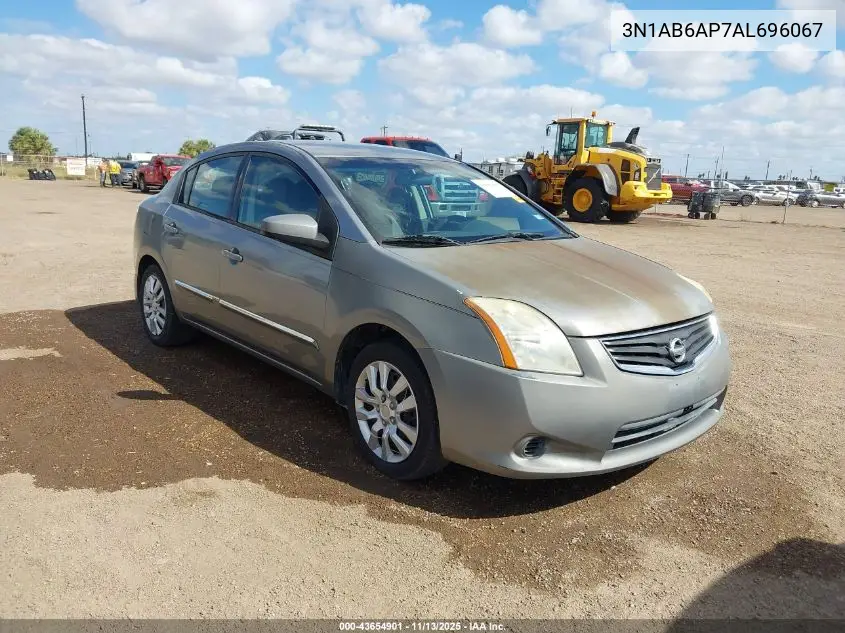 3N1AB6AP7AL696067 2010 Nissan Sentra 2.0S