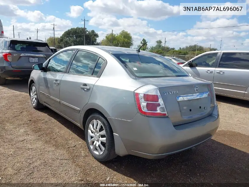 3N1AB6AP7AL696067 2010 Nissan Sentra 2.0S