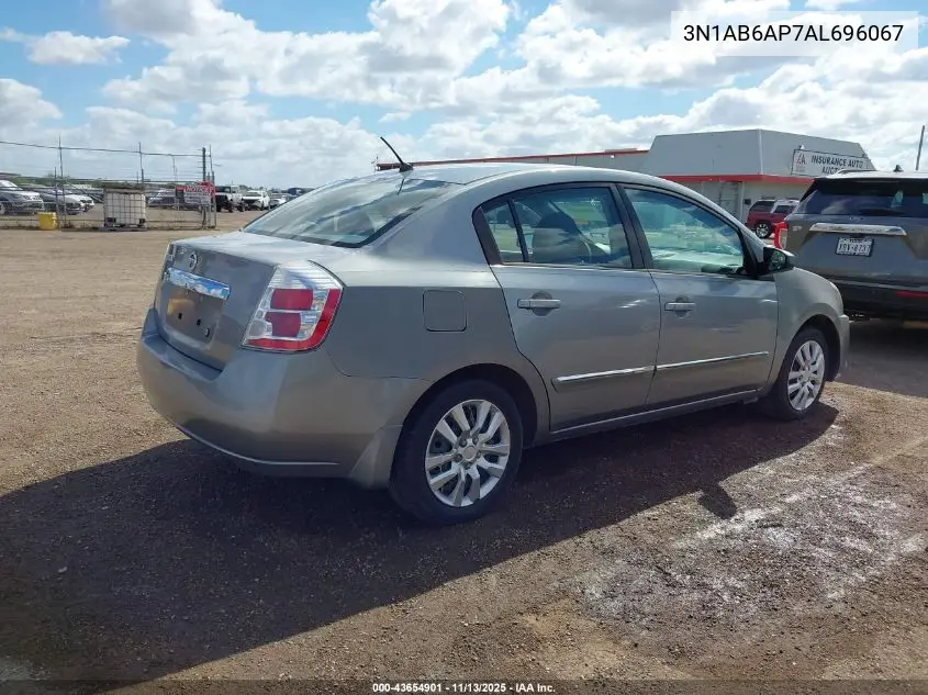 3N1AB6AP7AL696067 2010 Nissan Sentra 2.0S