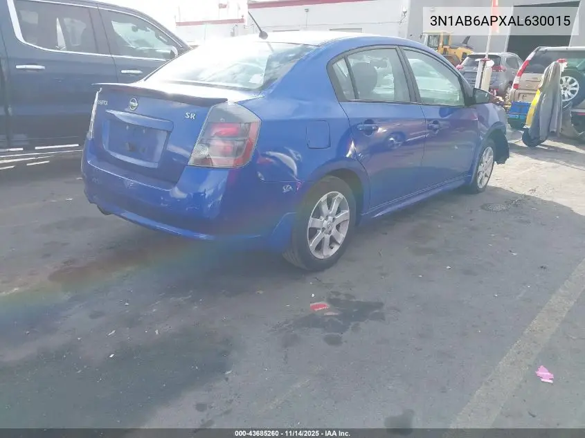 3N1AB6APXAL630015 2010 Nissan Sentra 2.0Sr