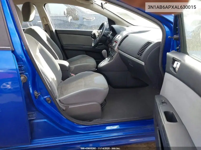 3N1AB6APXAL630015 2010 Nissan Sentra 2.0Sr