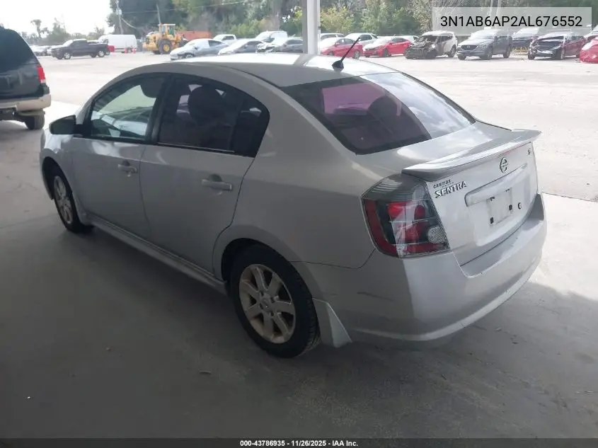 3N1AB6AP2AL676552 2010 Nissan Sentra 2.0Sr