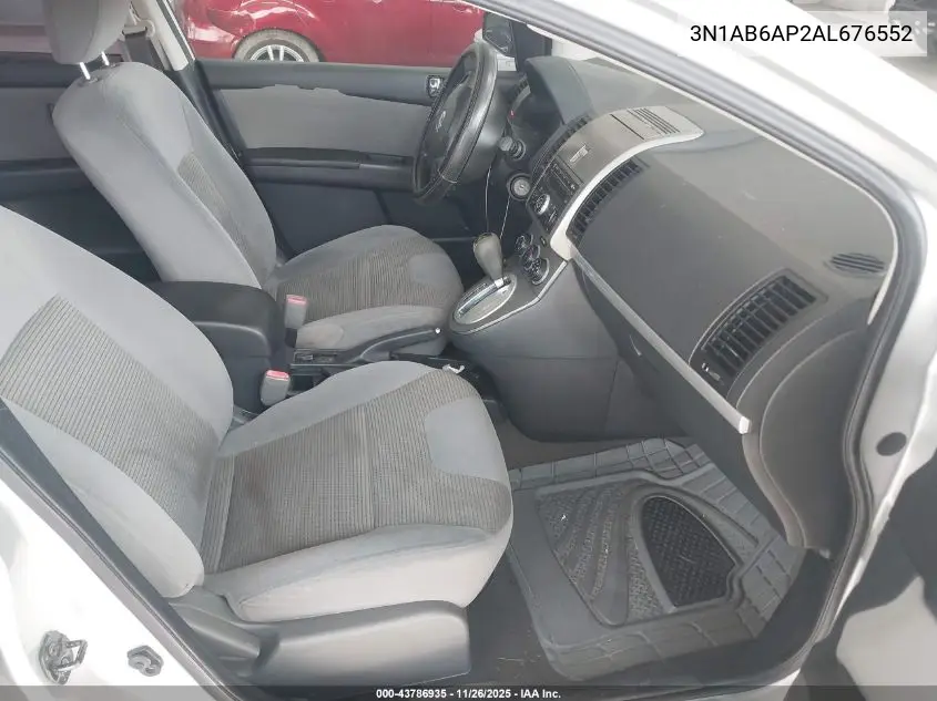 3N1AB6AP2AL676552 2010 Nissan Sentra 2.0Sr