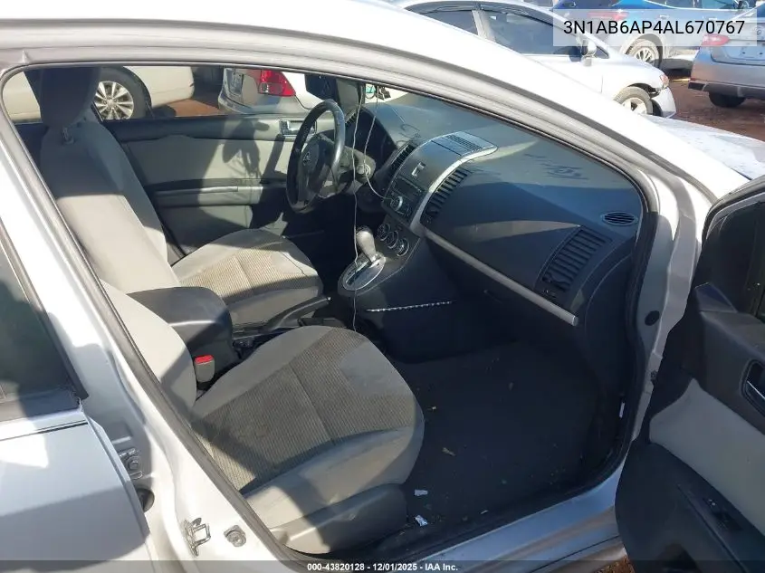 3N1AB6AP4AL670767 2010 Nissan Sentra 2.0Sr