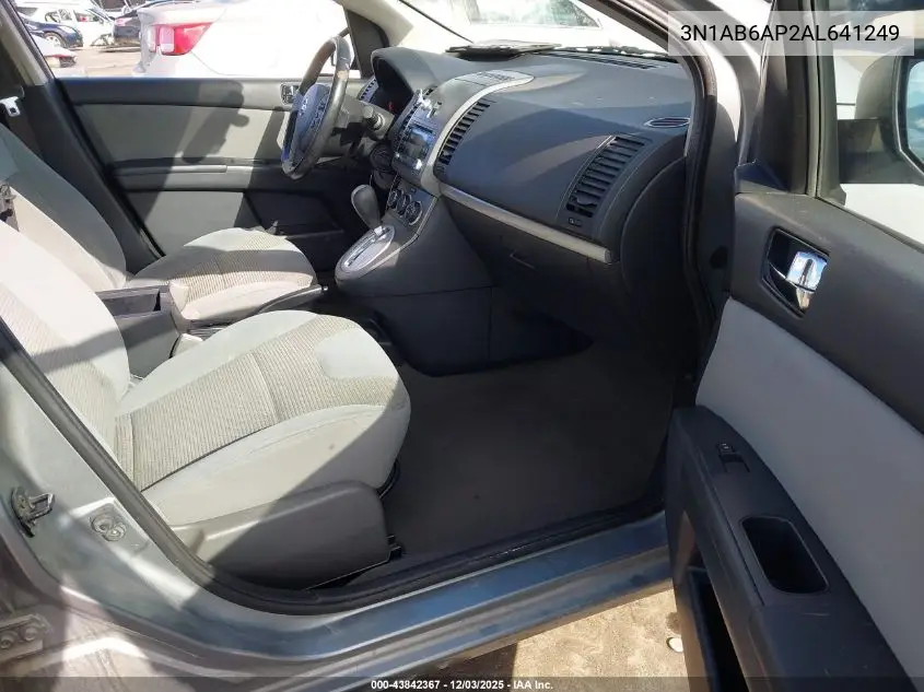 3N1AB6AP2AL641249 2010 Nissan Sentra 2.0Sl