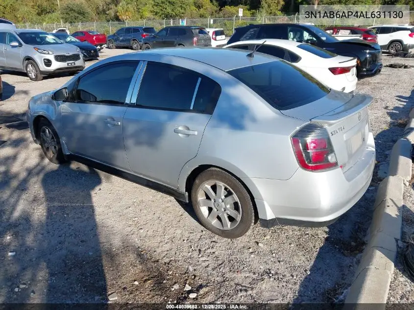 3N1AB6AP4AL631130 2010 Nissan Sentra 2.0Sr
