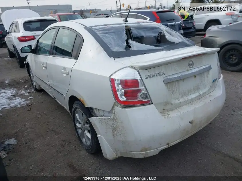 3N1AB6AP8BL662172 2011 Nissan Sentra