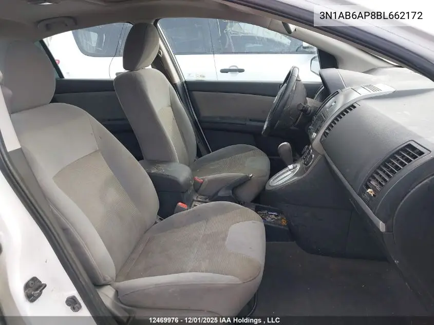 3N1AB6AP8BL662172 2011 Nissan Sentra