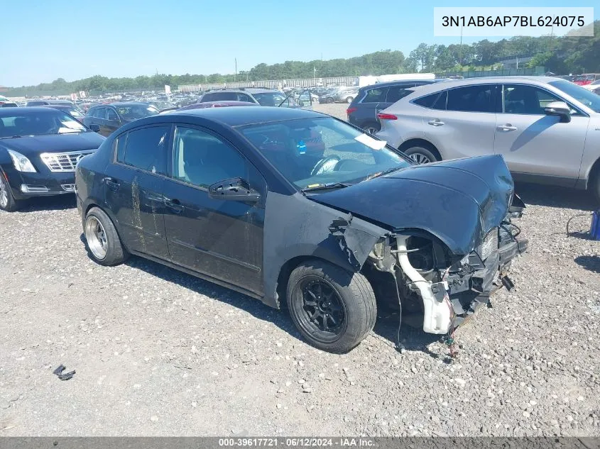 3N1AB6AP7BL624075 2011 Nissan Sentra 2.0