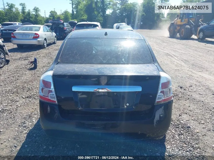 2011 Nissan Sentra 2.0 VIN: 3N1AB6AP7BL624075 Lot: 39617721