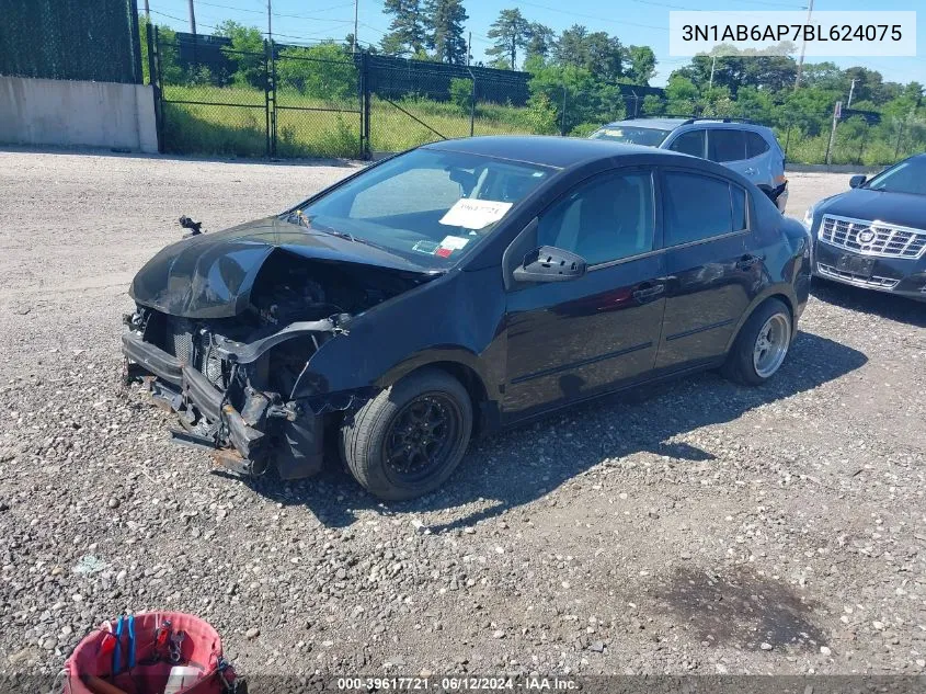 3N1AB6AP7BL624075 2011 Nissan Sentra 2.0