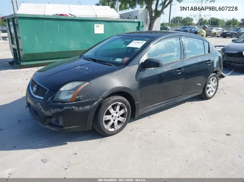 3N1AB6AP9BL607228 2011 Nissan Sentra 2.0Sr