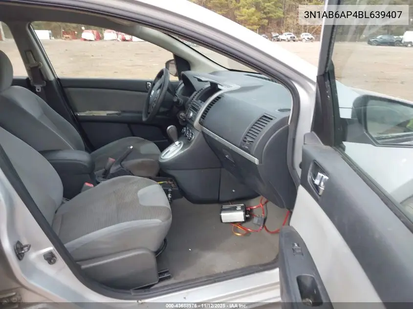 3N1AB6AP4BL639407 2011 Nissan Sentra 2.0Sr