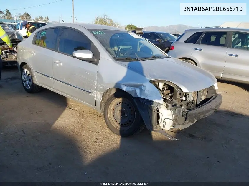 3N1AB6AP2BL656710 2011 Nissan Sentra 2.0S