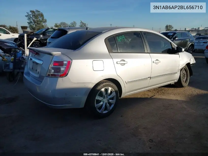 3N1AB6AP2BL656710 2011 Nissan Sentra 2.0S