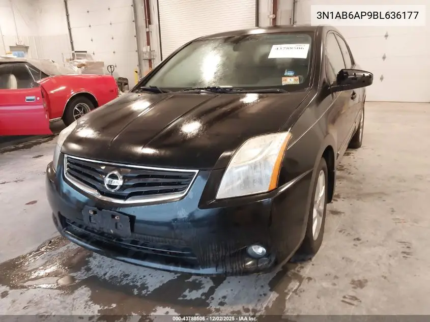 3N1AB6AP9BL636177 2011 Nissan Sentra 2.0Sl