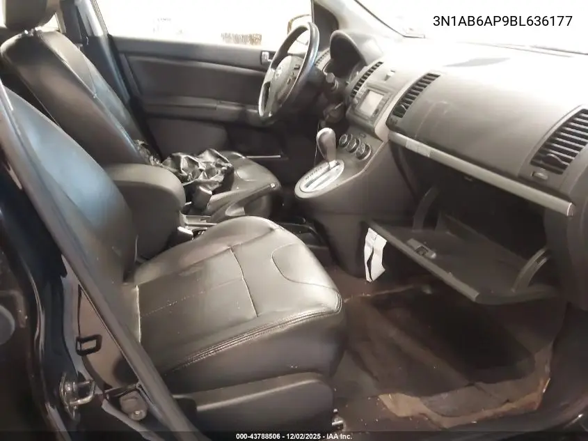 3N1AB6AP9BL636177 2011 Nissan Sentra 2.0Sl