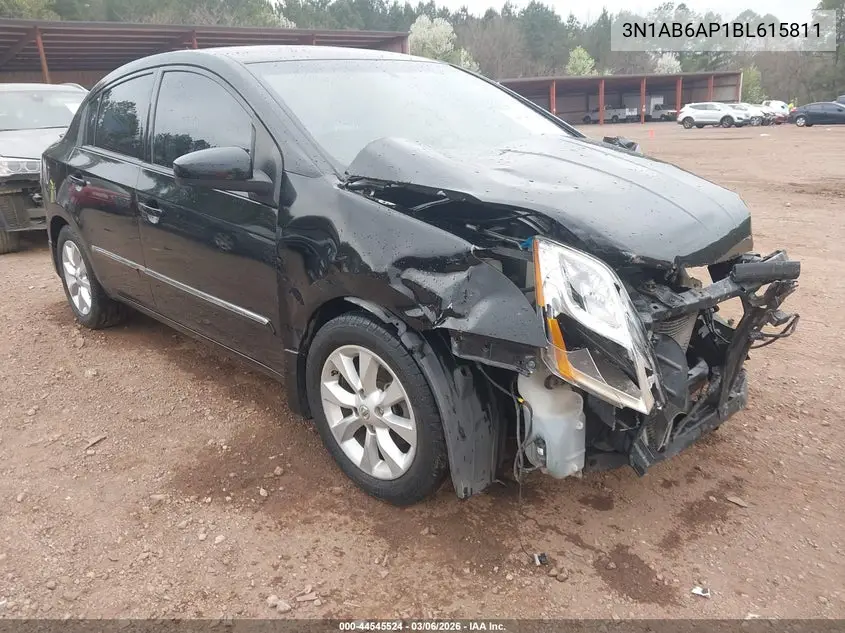 3N1AB6AP1BL615811 2011 Nissan Sentra 2.0Sl