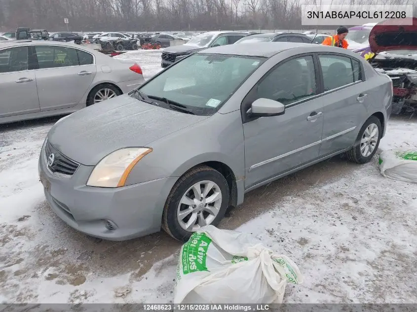 3N1AB6AP4CL612208 2012 Nissan Sentra 2.0/2.0S/Sr/2.0Sl