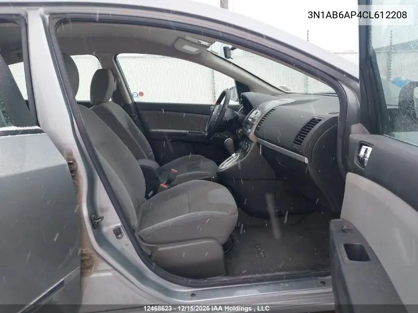 3N1AB6AP4CL612208 2012 Nissan Sentra 2.0/2.0S/Sr/2.0Sl