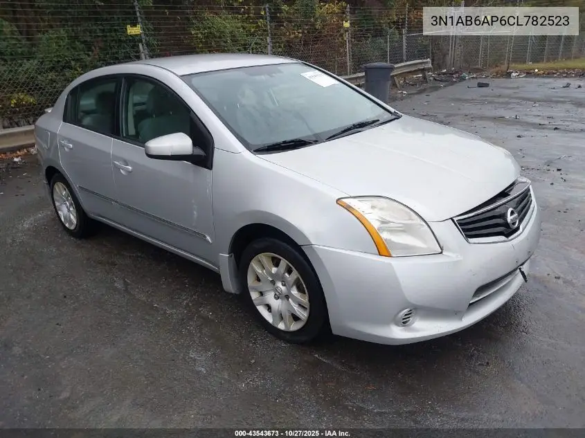 3N1AB6AP6CL782523 2012 Nissan Sentra 2.0 S
