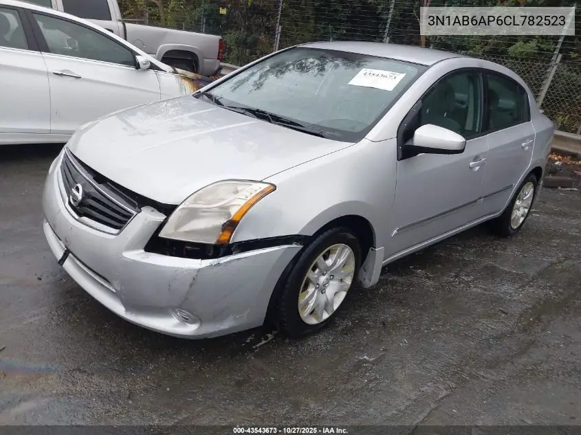 3N1AB6AP6CL782523 2012 Nissan Sentra 2.0 S