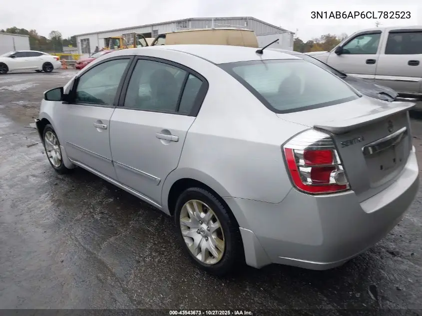 3N1AB6AP6CL782523 2012 Nissan Sentra 2.0 S