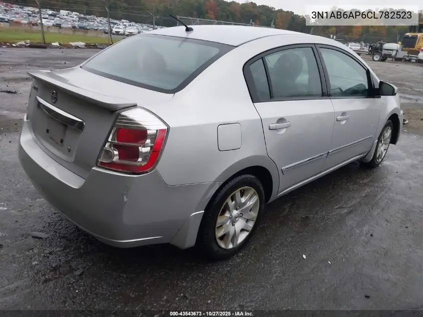 3N1AB6AP6CL782523 2012 Nissan Sentra 2.0 S