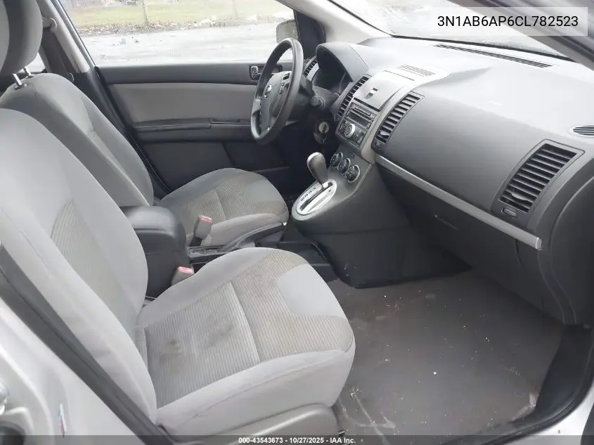 3N1AB6AP6CL782523 2012 Nissan Sentra 2.0 S