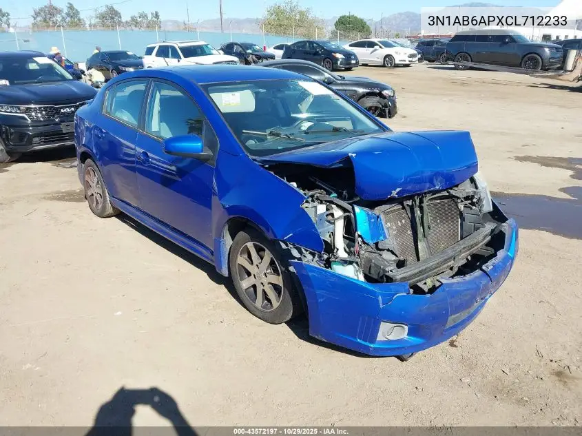 3N1AB6APXCL712233 2012 Nissan Sentra 2.0 Sr