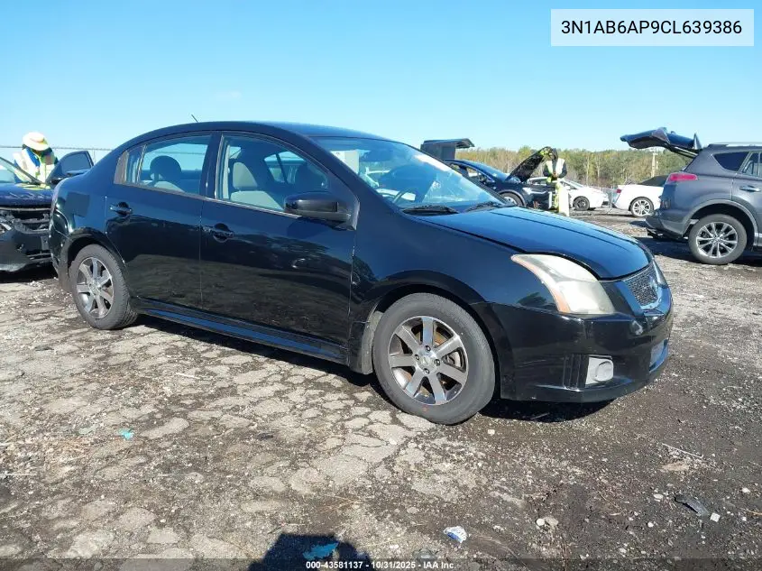 3N1AB6AP9CL639386 2012 Nissan Sentra 2.0 Sr