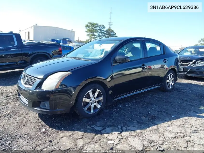 3N1AB6AP9CL639386 2012 Nissan Sentra 2.0 Sr