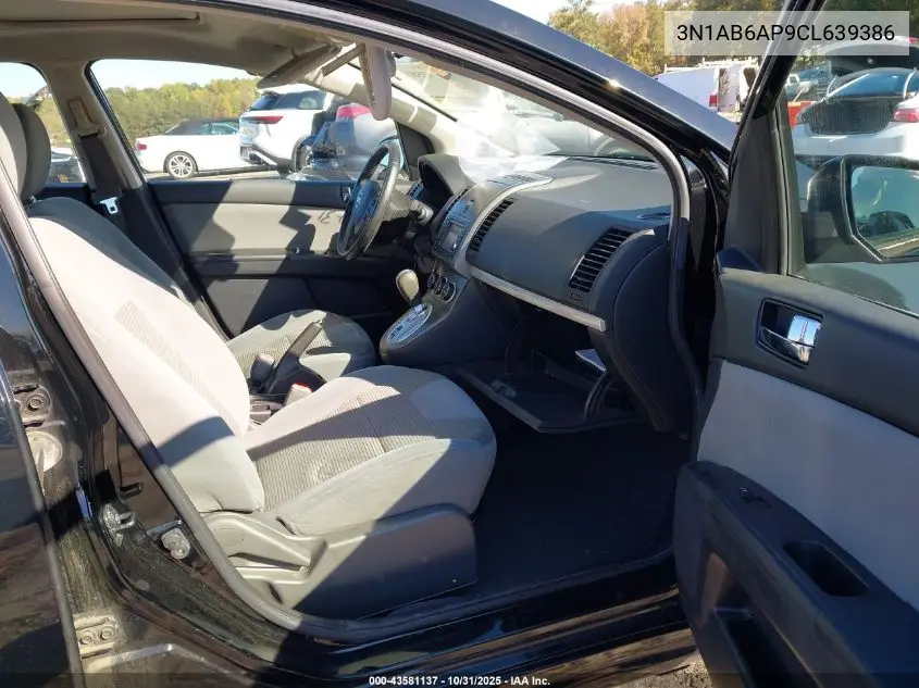 3N1AB6AP9CL639386 2012 Nissan Sentra 2.0 Sr