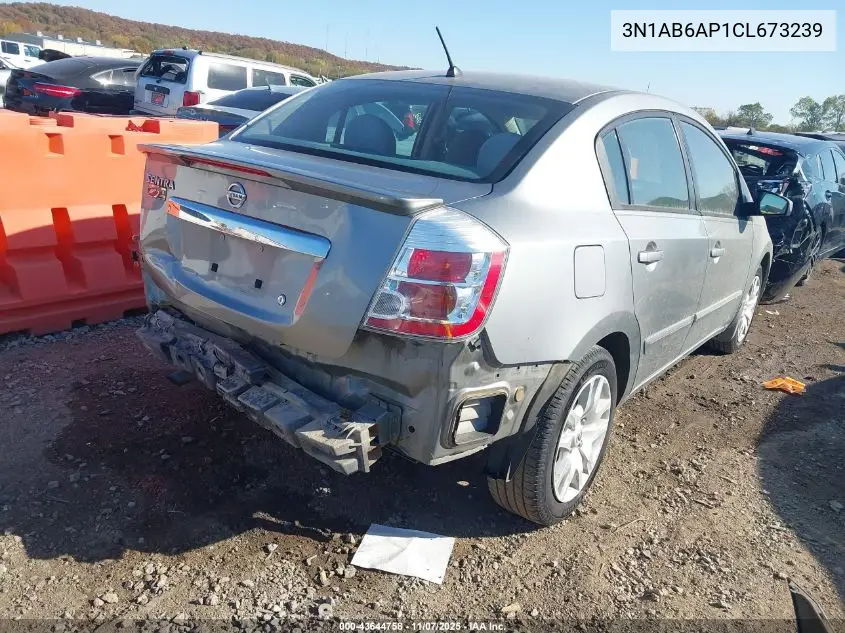 3N1AB6AP1CL673239 2012 Nissan Sentra 2.0 S