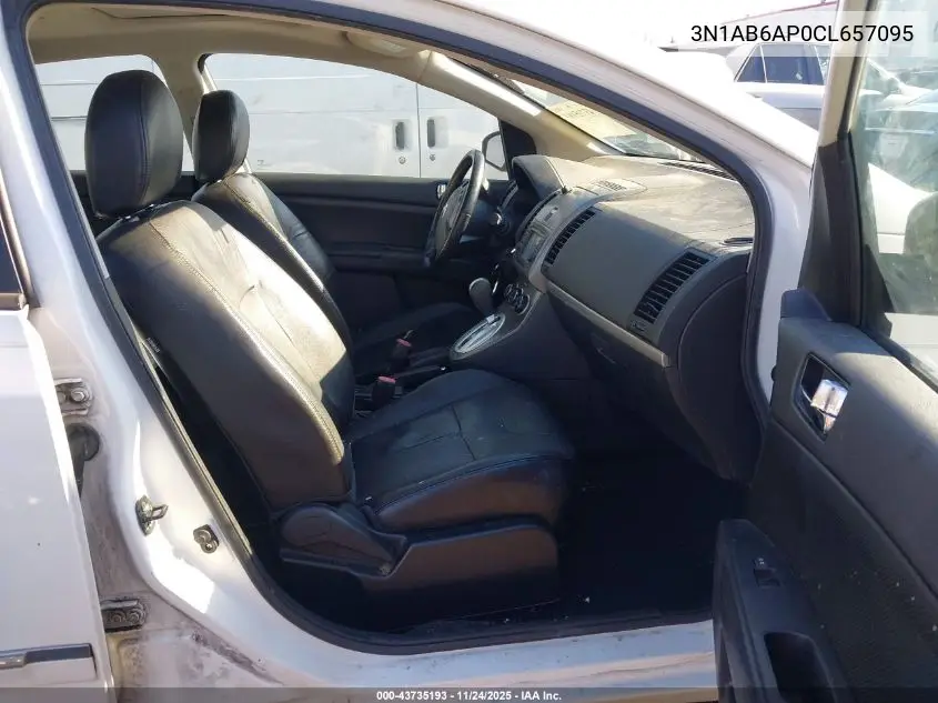 3N1AB6AP0CL657095 2012 Nissan Sentra 2.0 Sl