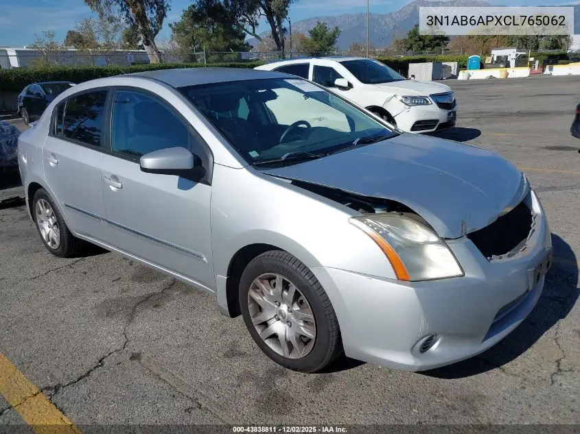 3N1AB6APXCL765062 2012 Nissan Sentra 2.0 S