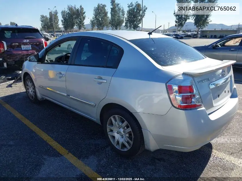 3N1AB6APXCL765062 2012 Nissan Sentra 2.0 S