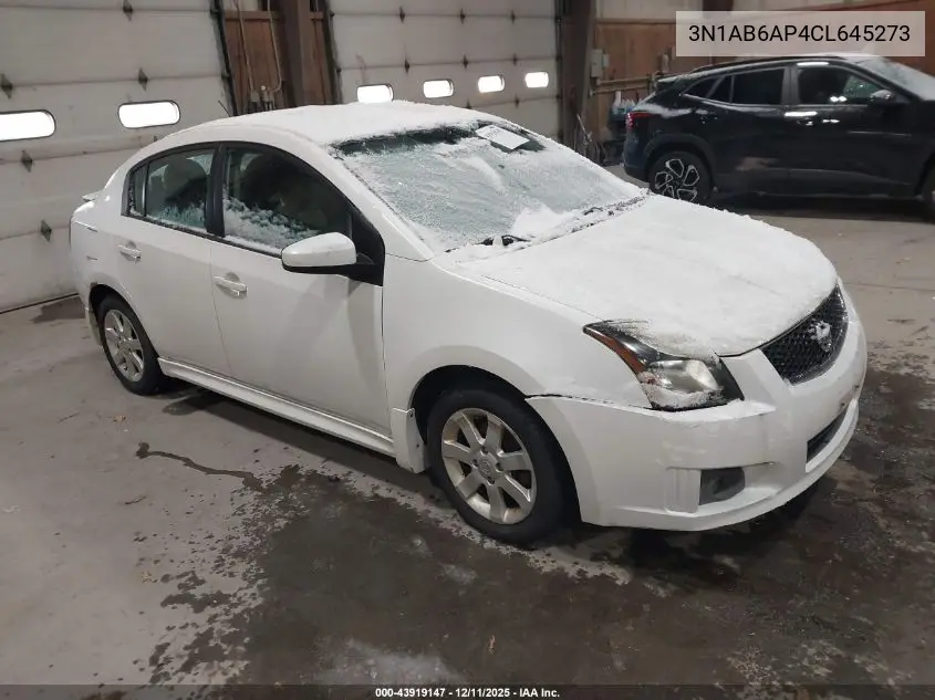 3N1AB6AP4CL645273 2012 Nissan Sentra 2.0 Sr